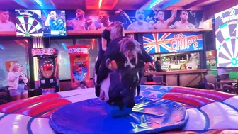 Mechanical bull riding March 5th 2024 in Benidorm ♥️♥️♥️♥️♥️♥️ #5