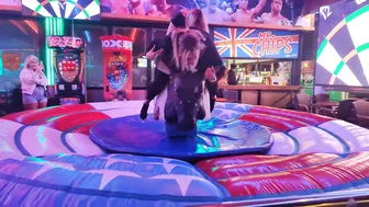 Mechanical bull riding March 5th 2024 in Benidorm ♥️♥️♥️♥️♥️♥️ #6