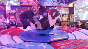 Mechanical bull riding March 5th 2024 in Benidorm ♥️♥️♥️♥️♥️♥️ #8