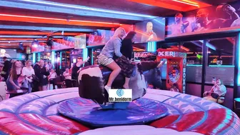 Beautiful mechanical bull riding March 1st 2024 in Benidorm ♥️♥️♥️♥️l ♉ #10