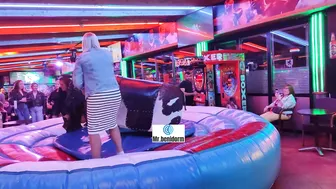 Beautiful mechanical bull riding March 1st 2024 in Benidorm ♥️♥️♥️♥️l ♉ #4