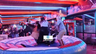 Beautiful mechanical bull riding March 1st 2024 in Benidorm ♥️♥️♥️♥️l ♉ #7