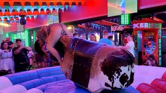 This is my best latest funny bull riding October 12th 2023 made in Benidorm ♉ #1