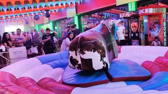 This is my best latest funny bull riding October 12th 2023 made in Benidorm ♉ #10