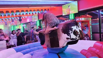 This is my best latest funny bull riding October 12th 2023 made in Benidorm ♉ #3