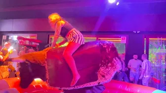 Mechanical bull riding with pool party in hotel marina resort Benidorm 19th of May 2024 #2