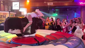 Best Mechanical bull riding May 5th 2024 made in Spain ♥️♥️♥️♥️ #3