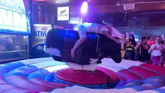 Best Mechanical bull riding May 5th 2024 made in Spain ♥️♥️♥️♥️ #8