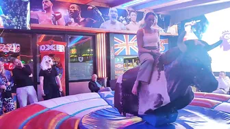 Mechanical bull riding 26th February 2024 in Benidorm ♥️♥️♥️♥️♥️♥️ #7