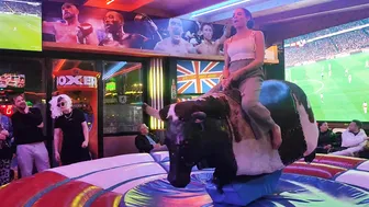 Mechanical bull riding 26th February 2024 in Benidorm ♥️♥️♥️♥️♥️♥️ #8