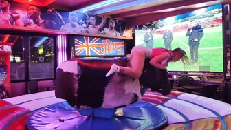 Beautiful mechanical bull riding March 3rd 2024 in Benidorm ♥️♥️♥️♥️♥️♥️ #8