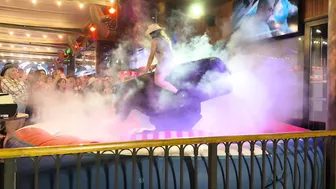 Mechanical bull riding April 18th 2924 in Benidorm Spain ♥️♥️♥️♥️ #8