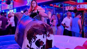 benidorm mechanical bull rider made in Spain ????