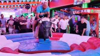 benidorm mechanical bull rider made in Spain ♥️♥️ #10