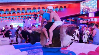 benidorm mechanical bull rider made in Spain ♥️♥️ #8