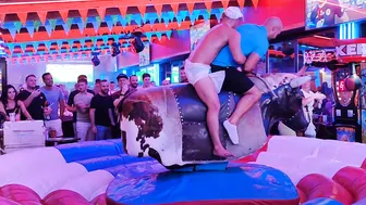 benidorm mechanical bull rider made in Spain ♥️♥️ #9