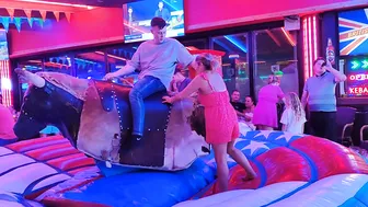 mechanical bull riding November 1st 2023 in Benidorm ♉♥️♥️ #6