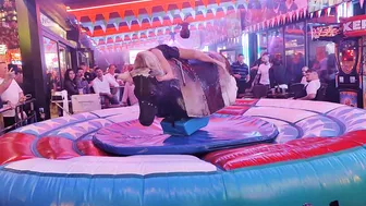 Waoo mechanical bull riding 19th 2023 in Benidorm ♥️♥️ #10