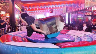 Waoo mechanical bull riding 19th 2023 in Benidorm ♥️♥️ #4