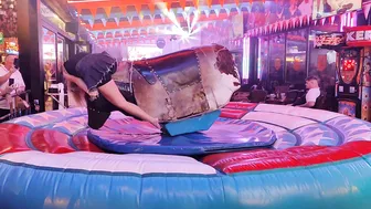 Waoo mechanical bull riding 19th 2023 in Benidorm ♥️♥️ #5