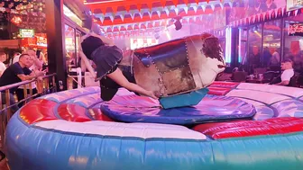 Waoo mechanical bull riding 19th 2023 in Benidorm ♥️♥️ #6