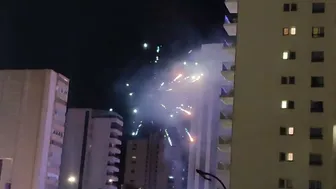 Benidorm fire work November 17th 2023 in Benidorm☄️ #1