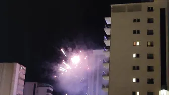 Benidorm fire work November 17th 2023 in Benidorm☄️ #3