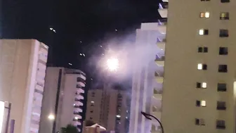 Benidorm fire work November 17th 2023 in Benidorm☄️ #6