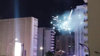 Benidorm fire work November 17th 2023 in Benidorm☄️ #7