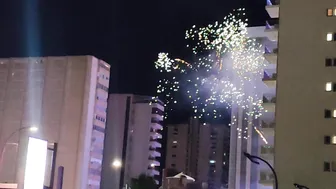 Benidorm fire work November 17th 2023 in Benidorm☄️ #8