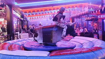 Mechanical bull riding November 17th 2023 in Benidorm ♉♥️♥️ #10