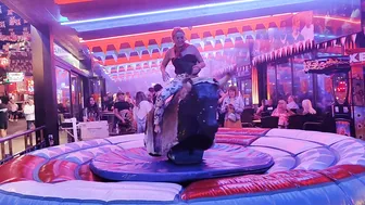 Mechanical bull riding November 17th 2023 in Benidorm ♉♥️♥️ #3