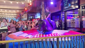 Beautiful Mechanical bull riding April 18th 2024 in Benidorm ♥️♥️♥️♥️ #7