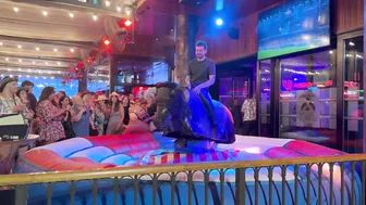 Beautiful Mechanical bull riding April 18th 2024 in Benidorm ♥️♥️♥️♥️ #8