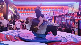 wao ♉ mechanical bull riding November 17th 2023 in Benidorm #10