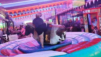 wao ♉ mechanical bull riding November 17th 2023 in Benidorm #2