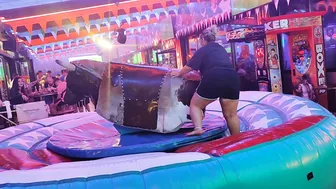 wao ♉ mechanical bull riding November 17th 2023 in Benidorm #3