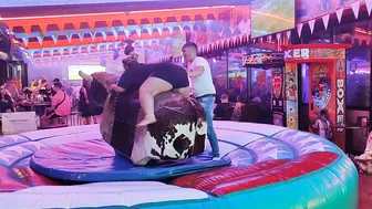 wao ♉ mechanical bull riding November 17th 2023 in Benidorm #4