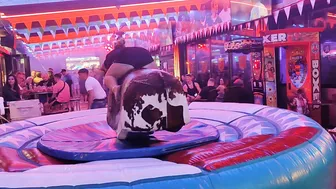 wao ♉ mechanical bull riding November 17th 2023 in Benidorm #7