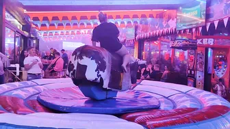 wao ♉ mechanical bull riding November 17th 2023 in Benidorm #9