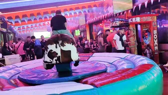 Mechanical bull riding December 1st 2023 in Benidorm ♉ #10