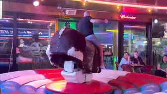 Mechanical bull riding April 3rd 2024; in Benidorm ♥️♥️♥️♥️♥️♥️ #10