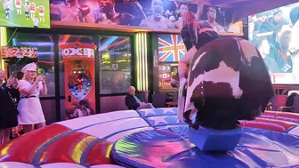 Mechanical bull riding 25th of February 2024 in Benidorm #10