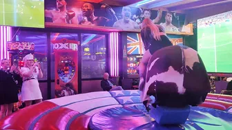 Mechanical bull riding 25th of February 2024 in Benidorm #7