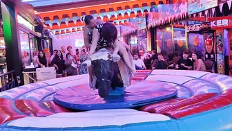 mechanical bull riding November 11th 2023 in Benidorm #10