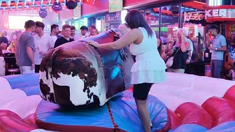 female mechanical bull in Spain September 21st 2023 #2