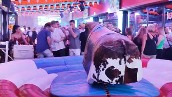 female mechanical bull in Spain September 21st 2023 #7