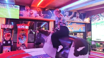 Mechanical bull riding March 14th 2024 in Benidorm ♥️♥️♥️♥️♥️♥️ #4