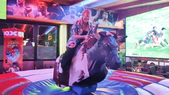 Mechanical bull riding March 14th 2024 in Benidorm ♥️♥️♥️♥️♥️♥️ #5