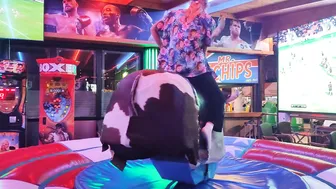 Mechanical bull riding March 14th 2024 in Benidorm ♥️♥️♥️♥️♥️♥️ #6